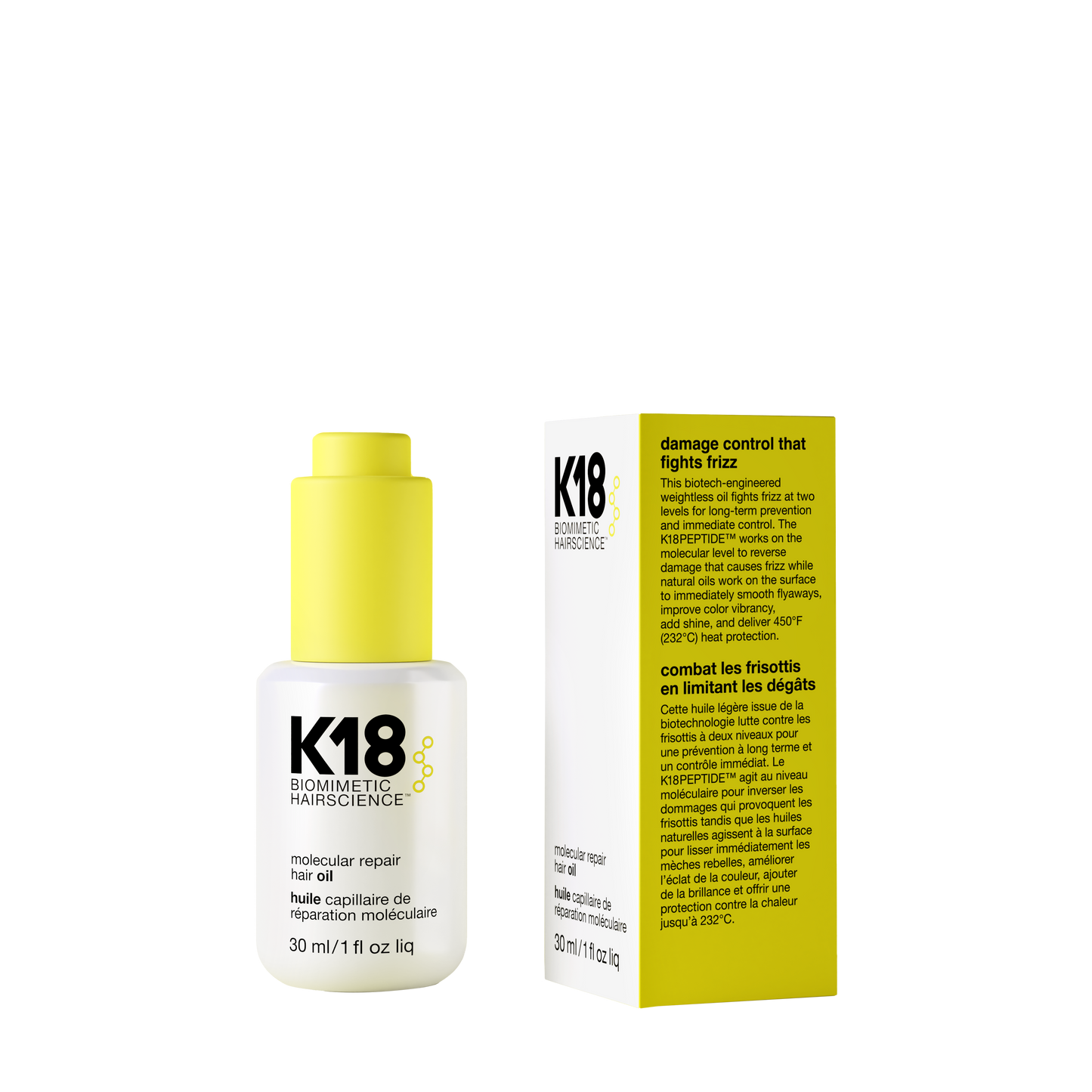 5+1 GRATIS | 6x K18 Pouch GRATIS - MOLECULAR REPAIR HAIR OIL 10ml SET
