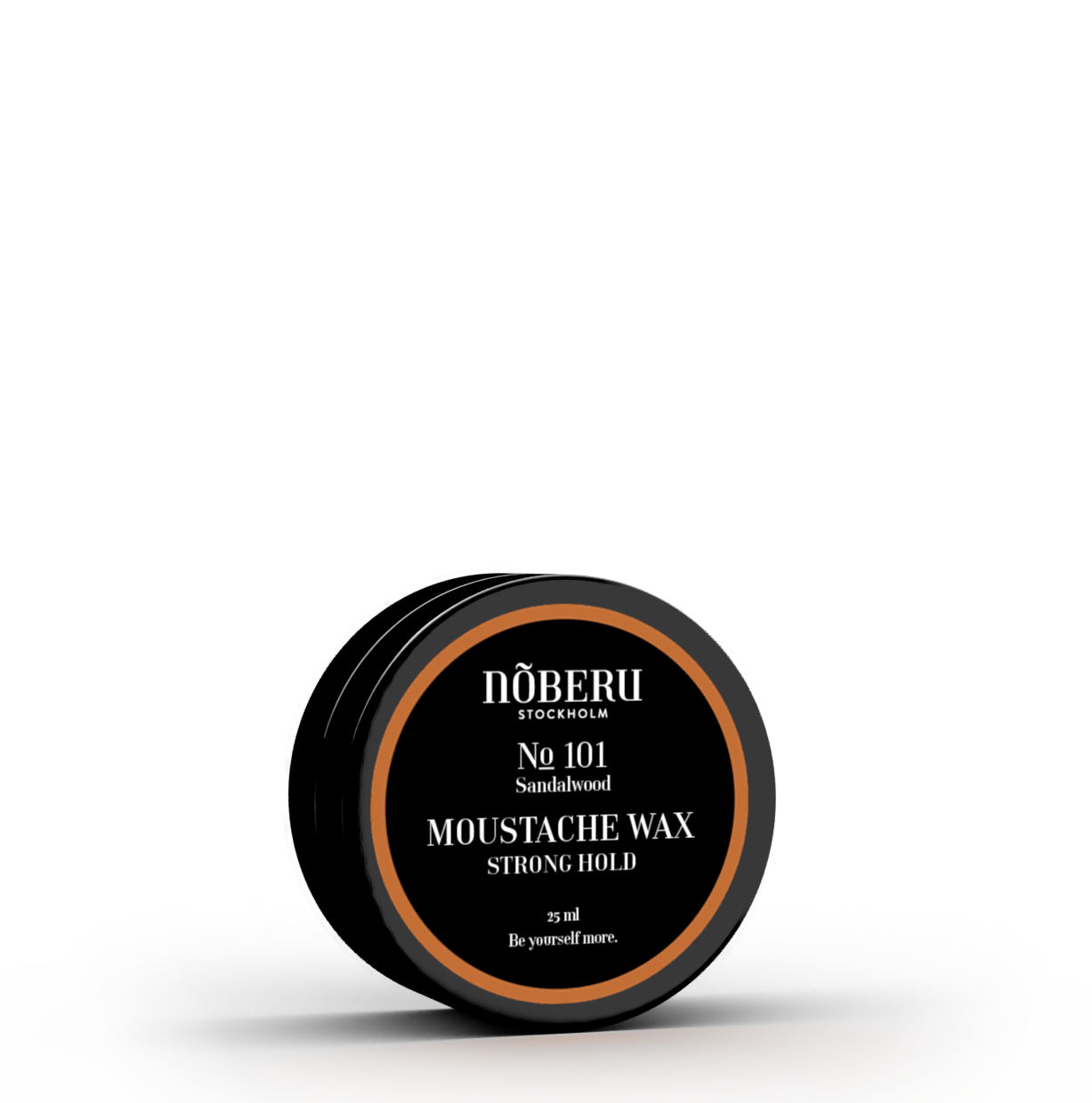 Noberu Moustache Wax - Strong Hold - Sandalwood