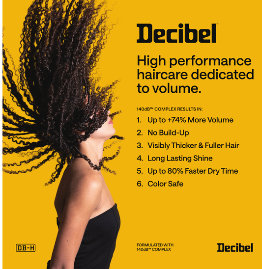 Decibel Record (LP) – Cover Rückseite mit 140dB Complex Benefits