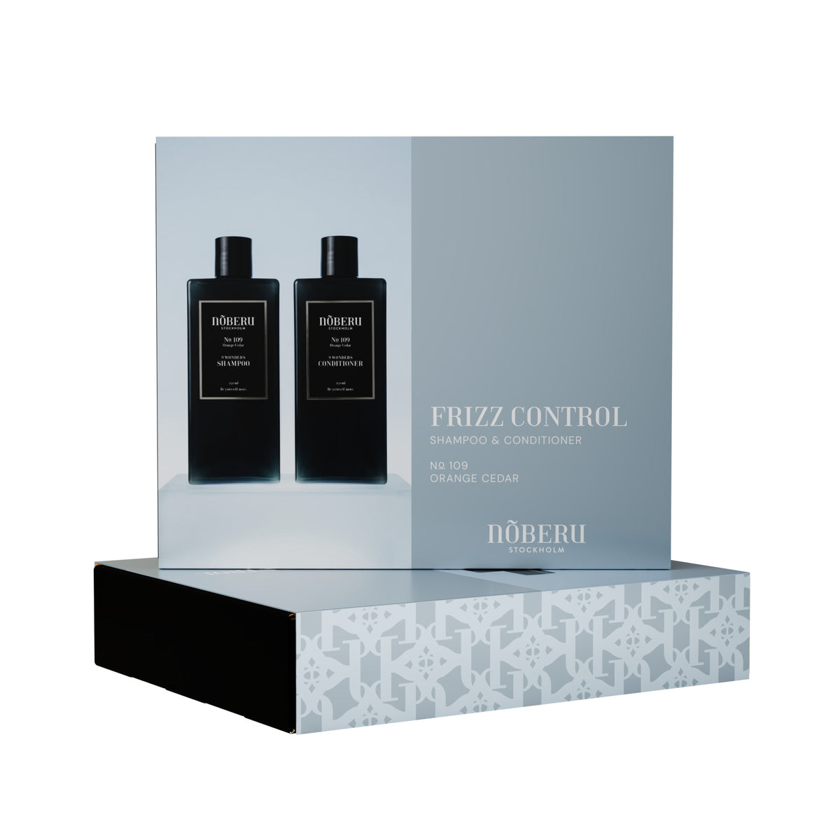 Nõberu Giftbox 9 Wonders Duo – Frizz Control Shampoo & Conditioner