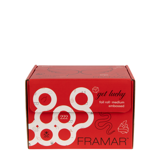Framar Embossed Roll Medium Get Lucky (320ft)