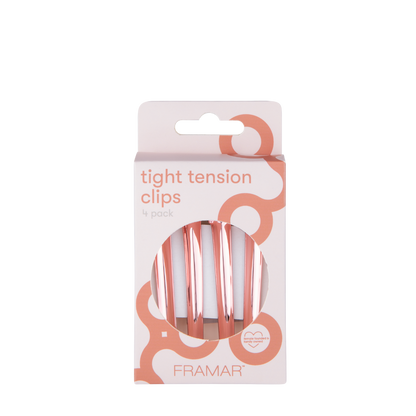 Framar Tight Tension Clips Rose Gold
