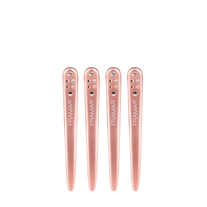 Framar Big Bite Clips Rose Gold