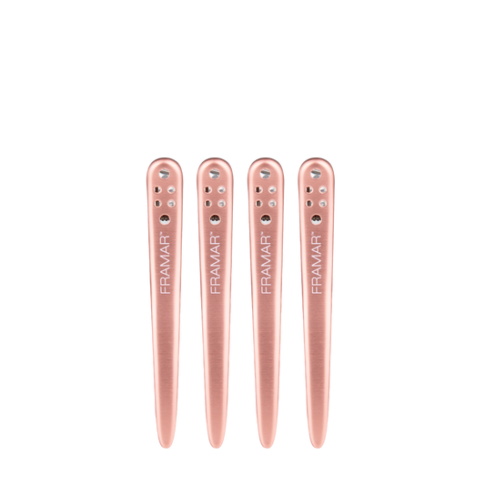Framar Big Bite Clips Rose Gold