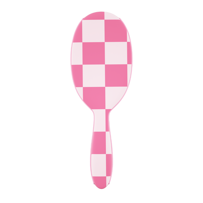 Framar Detangle Brush - Checked Out Pink