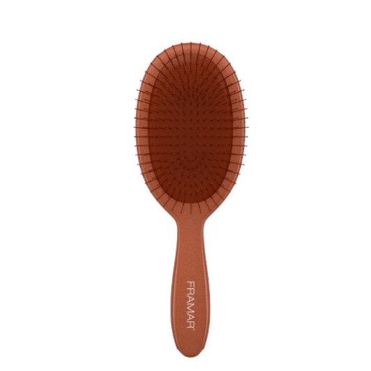Framar Detangle Brush - Neutrals Terra Clay