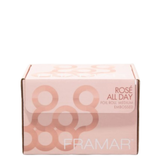 Framar Embossed Roll Medium Rose Gold (320ft)