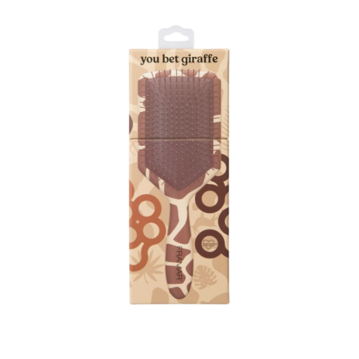 Framar Paddle Brush - Giraffe