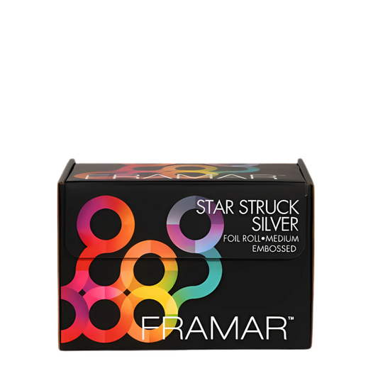 Framar Embossed Roll Medium Struck Silver (320ft)