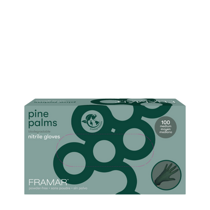 Framar Pine Palms Nitrile Gloves Large