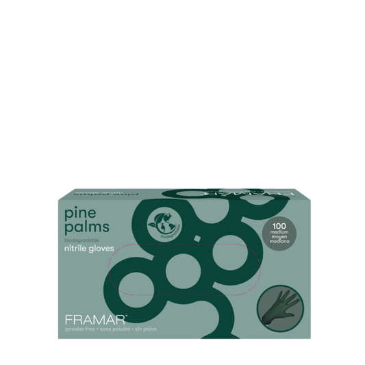 Framar Pine Palms Nitrile Gloves Medium