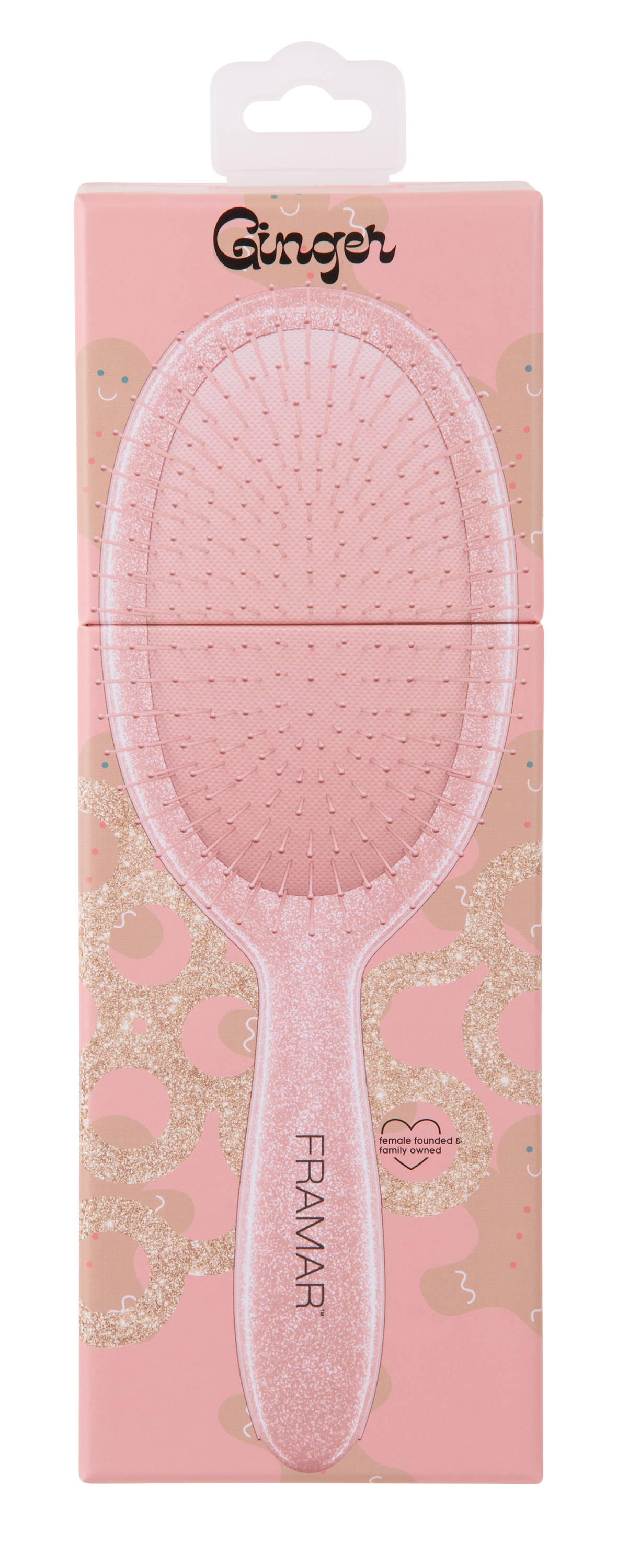 Framar Detangle Brush - Cookie Cutter Ginger