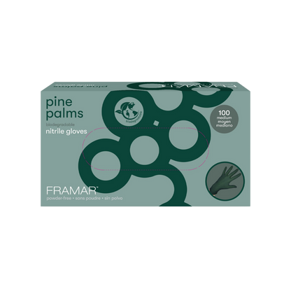 Framar Pine Palms Nitrile Gloves Small