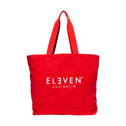 Towel Terry Tote Bag - Red