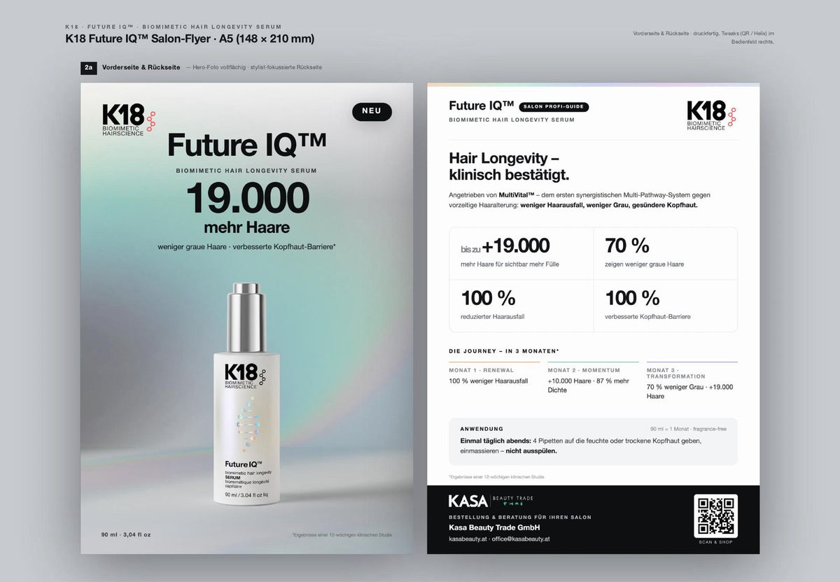 FutureIQ A5 Akquise Flyer