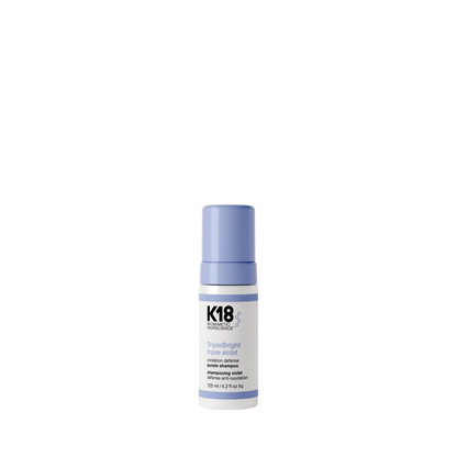 TripleBright oxidation defense purple shampoo