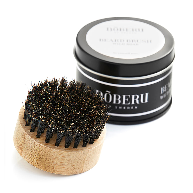 Noberu Beard Brush aus Bambus mit Naturborsten