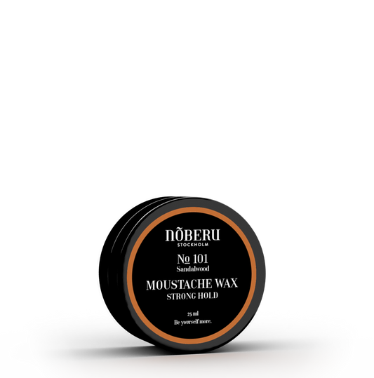 Noberu Moustache Wax - Strong Hold - Sandalwood