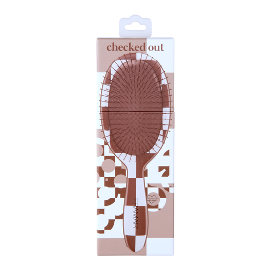 Framar Detangle Brush - Checked Out Chocolate