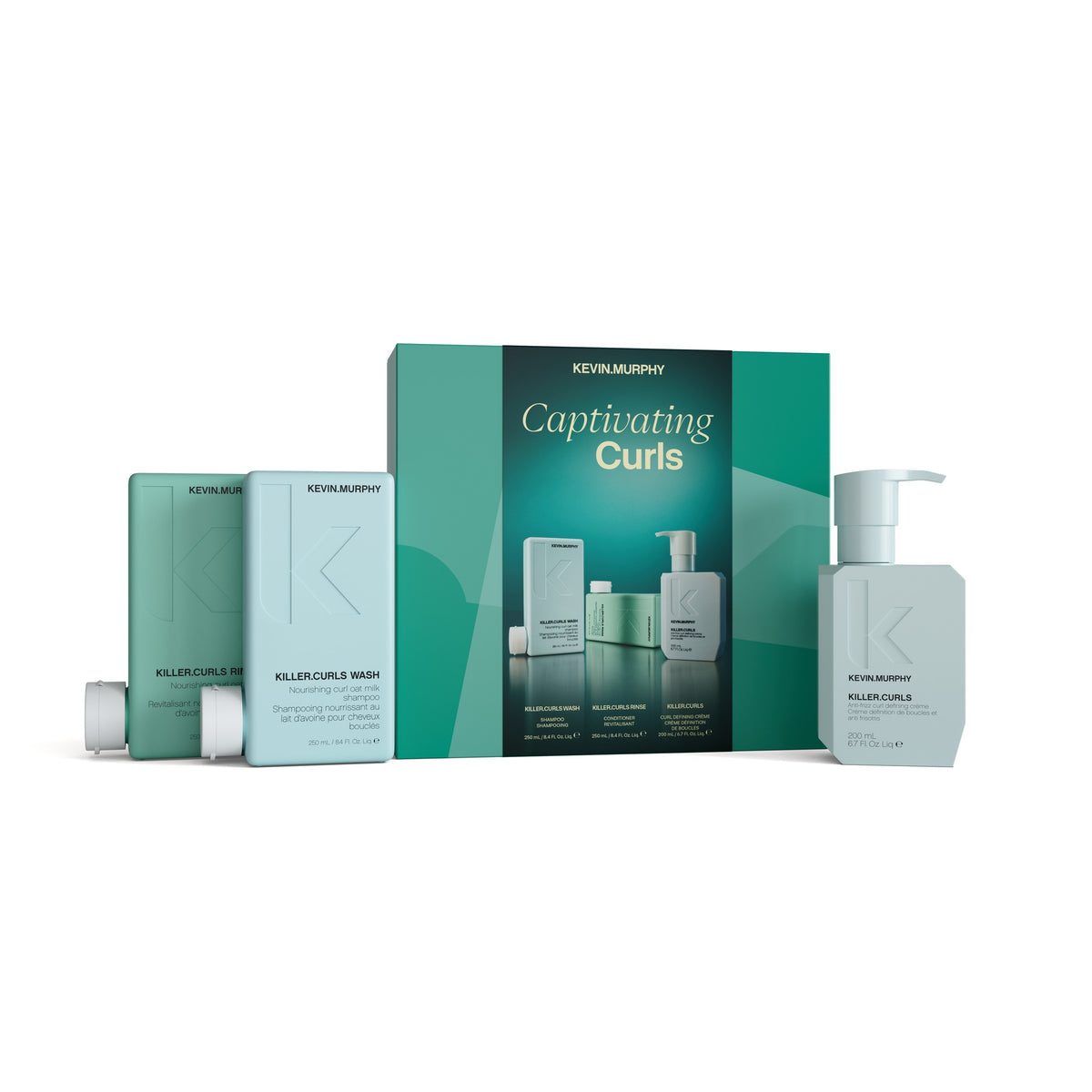 KEVIN.MURPHY HOLIDAY BOX 2026 CAPTIVATING CURLS mit Produkten