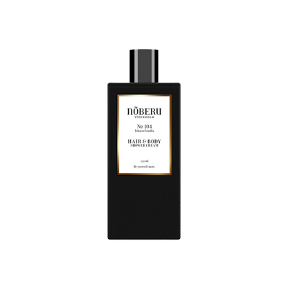 Noberu Hair & Body Shower Cream - Tobacco Vanilla
